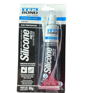 ADESIVO DE SILICONE PRETO 50 HR ADESIVO DE SILICONE PRETO 50 HR
