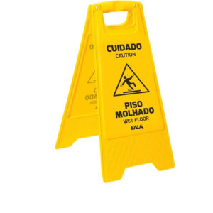 CAVALETE PLÁSTICO PARA SINALIZAÇÃO