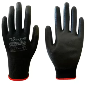Luva De Nylon 12 UNIDADES Com Revestimento